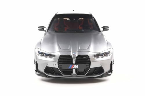 Modelo a escala 1:18 BMW M3 (G81) Touring gris Solido miniatura 2