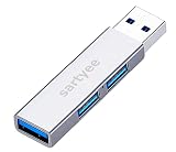 USB Hub 3.0 Extender 3-Port, sartyee Computer Networking Hubs for MacBook, Mac Pro, iMac, Ps4/5, Sur