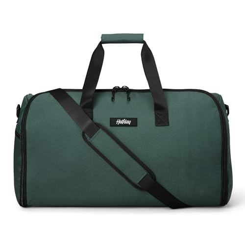 Halfday Convertible 2-in-1 Garment Duffel Weekender 45L, Carry On, Hunter