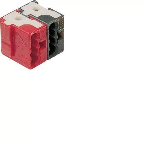 Hager TG008 KNX Bus Plug Terminals Red/Black 2-Pin