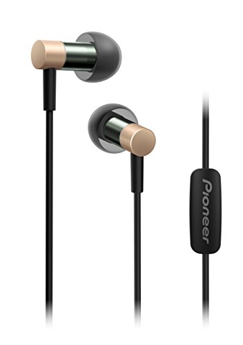 Pioneer Hi-Res Audio in-Ear Headphones, Gold SE-CH3T(G)