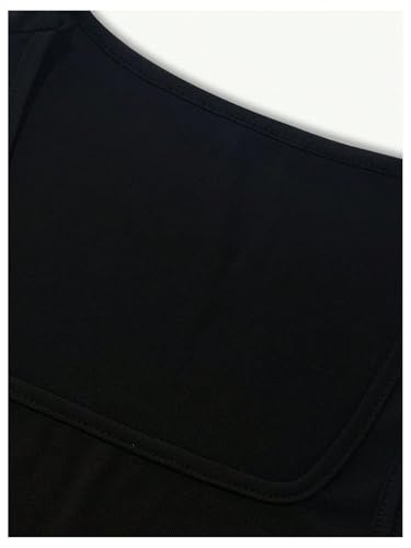 Men's Sleeveless Tank Tops Square Neck Ribbed Knit Slim Fit Basic Gym Workout Tank Undershirts4