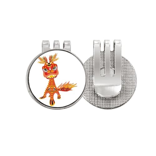 Golf Ball Marker magnétique avec pince casquette motif Tour Eiffel
