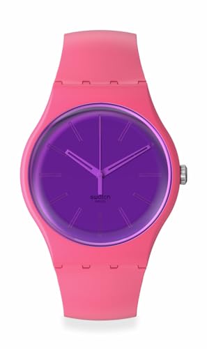 Swatch Unisex Casual Pink Watch SO29P102