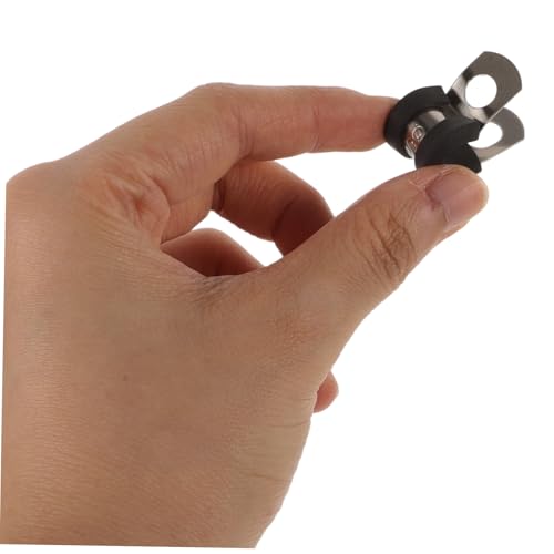 Abrazaderas de cable inox de alta durabilidad con sujeción engomada 7
