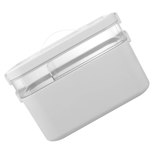 TOVINANNA 多層 箱、 保管箱、 箱 保有者 収納ケース 援助 携帯用 ホルダー 応急処置の場合 携帯 ケース オーガナイザー 腹筋 白い