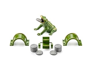 Jeu de la grenouille en acier inoxydable SS304, 10 jetons