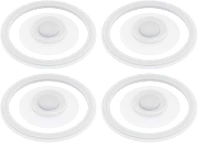 GNHG WMB ONE Top Verschluss (One Size) Ersatzteil Trinkflasche einhändig bedienbarer & auslaufsicherer Verschluss (Packung mit 4)