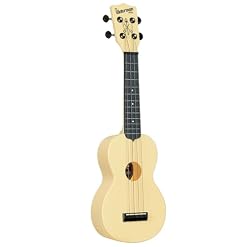 Kala Recycled Soprano Waterman Ukulele Durable, Travel-Ready Instrument – Glow-in-the-Dark Starlight Yellow - Les Beatles, Paul McCartney, John Lennon, RIngo Starr, George Harrison