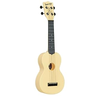 Kala Recycled Soprano Waterman Ukulele Durable, Travel-Ready Instrument – Glow-in-the-Dark Starlight Yellow - Les Beatles, Paul McCartney, John Lennon, RIngo Starr, George Harrison