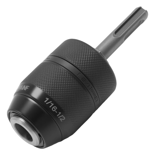 MospdyGear SDS Plus Schlüsseloser Bohrfutter 2-13 mm 1/2 Zoll x 20UNF Schnellwechseladapter für Schlagschrauber