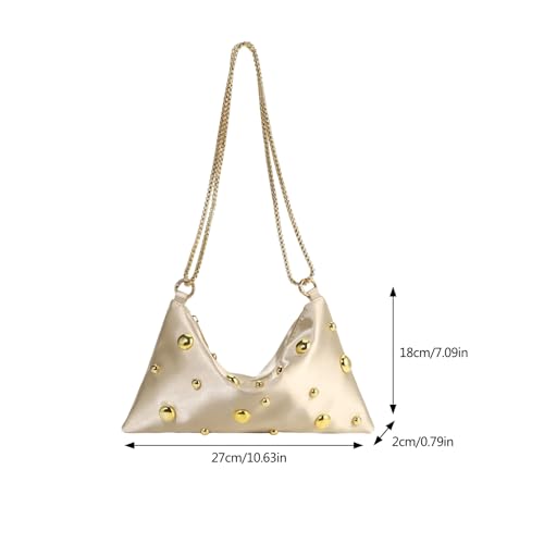 Sac à bandoulière délicat compact sangle de chaîne réglable mariage