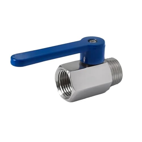 Vanne de plomberie inox 3/4 jaune pour couper l'eau sans effort - 2