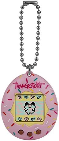 Tamagotchi 42812 Original Yellow & Blue - Feed, Care, Nurture-Virtual Pet with Chain for on The go Play