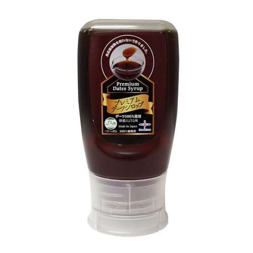 バイオシード プレミアムデーツシロップ 300g ×1 ボトルタイプ 着色料/砂糖/食品添加物不使用 ハラル食品 スーパーフード