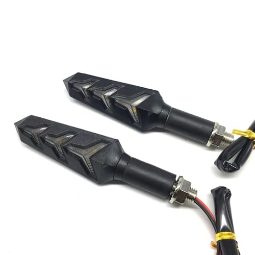 Feu arrière frein clignotants à eau pour moto avec témoin lumineux LED