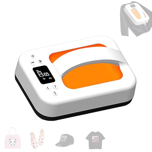 Máquina de prensado térmico portátil para camisetas miniatura 1
