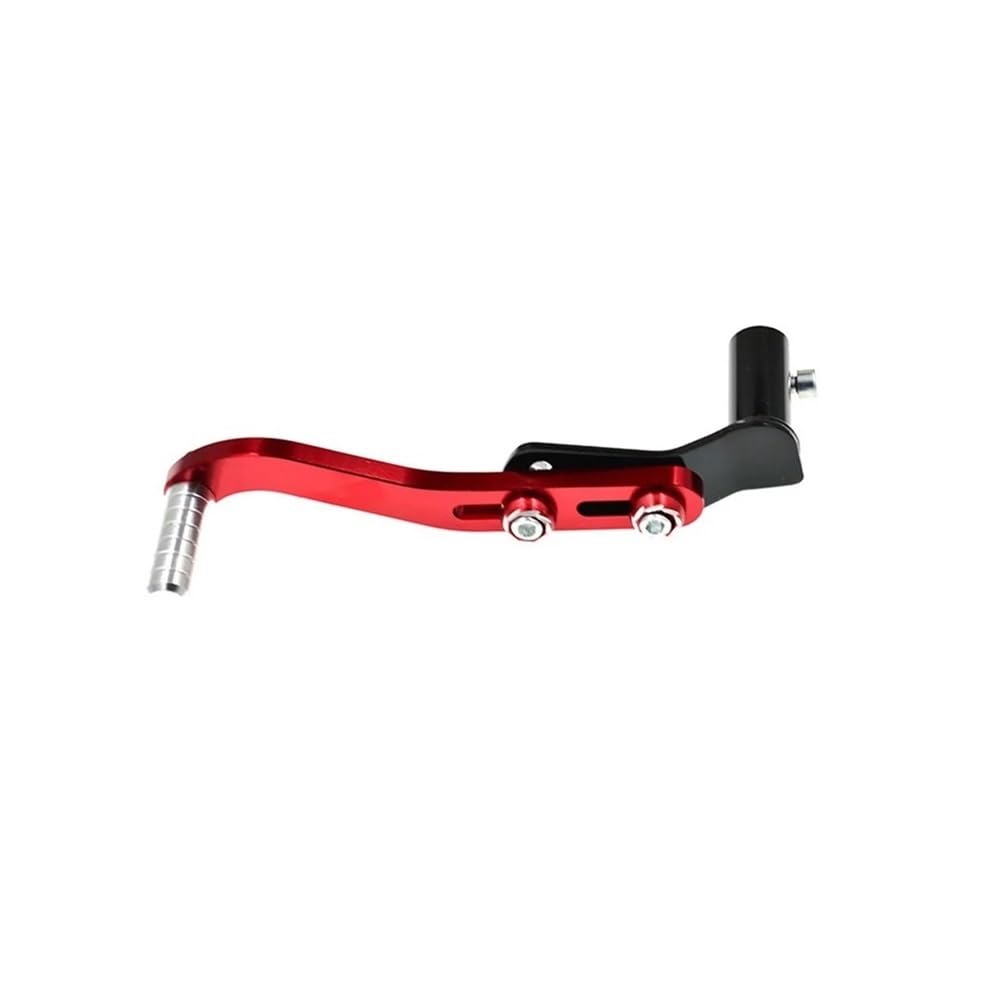 Fgjryedxj Red Gear Shifter Shift Lever Universal Adjustable Motorcycle Cnc Folding Aluminum Gear Shift Lever Change