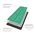 Liforme Travel Yoga mat – Free Yoga Bag, Patented Alignment System, Warrior-Like Grip, Non-Slip, Eco-Friendly and Biodegradable, Ultra-Lightweight and Sweat Resistant, Made with Natural Rubber – Green