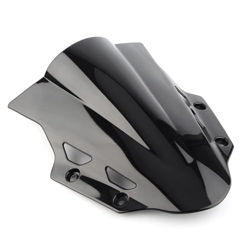 Pare-Brise Moto Double Bulle ABS Haute Protection Vent pour GSX250R 2018