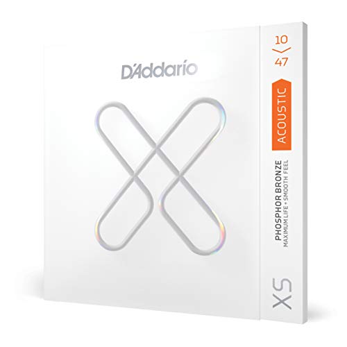 Cuerdas para guitarra acústica XS de D´Addario, fósforo bronce,