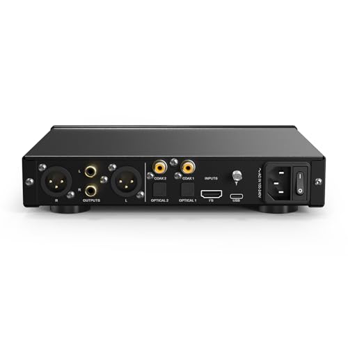 Image of SMSL RAW-DAC1 Decoder Bluetooth USB DAC with Remote Control Fully-Fitted LCD Screen