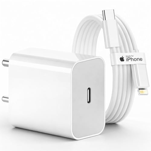 Image of AIL-KIN 20W USB C to Lightning Fast Charger Adapter with Cable (MFi Certified) | PD Type C to Compatible with iPhone 14 /13 /12 /11 /X /XS /XR /8 /7 /6, iPhone SE, iPad & AirPods ROMITAZ