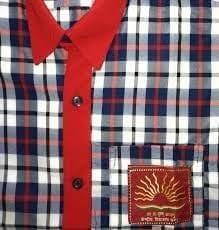 Image of Central School Uniform Cotton Regular Fit | Full Sleeve | Shirt for Boys Kendriya Vidhyalaya Uniform