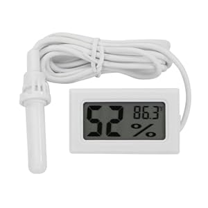 Sparklwleaf Digital Thermometer Hygrometer mit Sensor