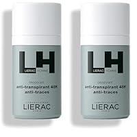 Lierac Homme Deodorante Anti-traspirante 48h e Anti-traccia, per Tutti i Tipi di pelle anche Sensibile