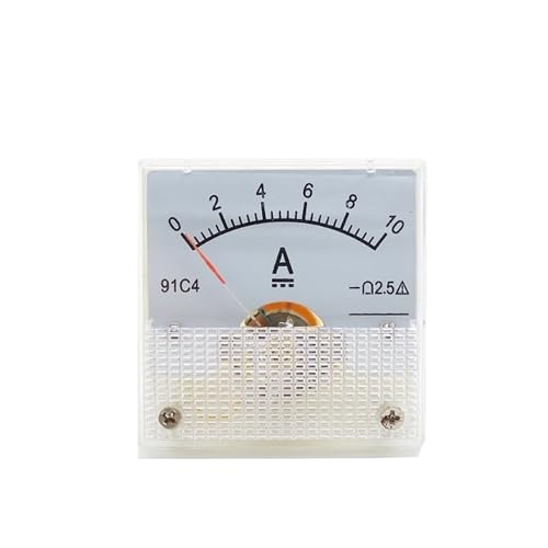 Ampèremètre de précision analogique 91C4 15A à aiguille haute visibilité