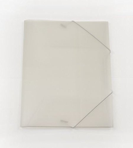 Sammelmappe PP A4 Gummi- band uni transparent-klar robustes Material mit 3Jurisklappen - Liefermenge 5 Stück