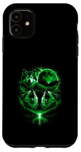 Funny 3 �n�E�����O�E���t At The Forest �O���[�� ���� ���B���e�[�W �X�}�z�P�[�X iPhone 11 �p