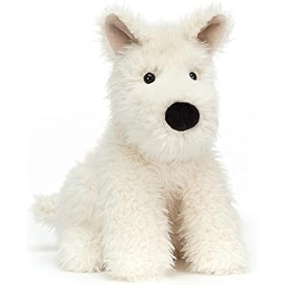 Jellycat Munro Scottie Dog Stuffed Animal، Medium 10 inch - Dogs and Puppies Plush Toy - Classic Children's Gift