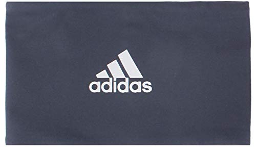 adidas Unisex Football Skull Wrap Headband, Pure Steel, ONE SIZE