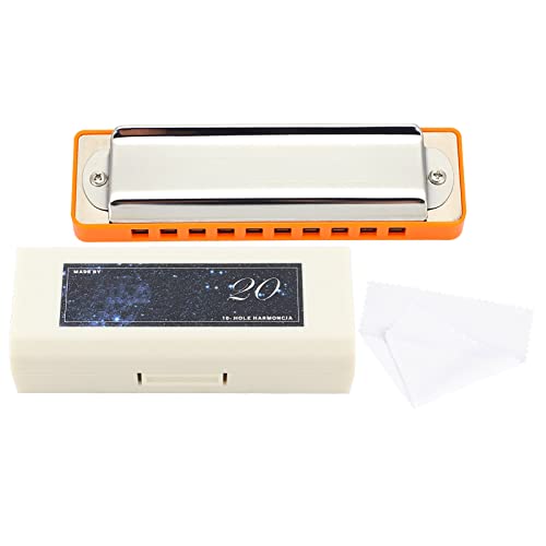 Dilwe Harmonica, C Key AM-20D Phosphore Bronze Reed 10 Trous 20 Tons Blues Harmonica Instrument à Vent pour Adultes… - Les Beatles, Paul McCartney, John Lennon, RIngo Starr, George Harrison Dilwe Harmonica, C Key AM-20D Phosphore Bronze Reed 10 Trous 20 Tons Blues Harmonica Instrument à Vent pour Adultes…