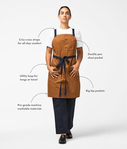 Amazon.com: hedley & bennett Crossback Apron - Crossback Chef