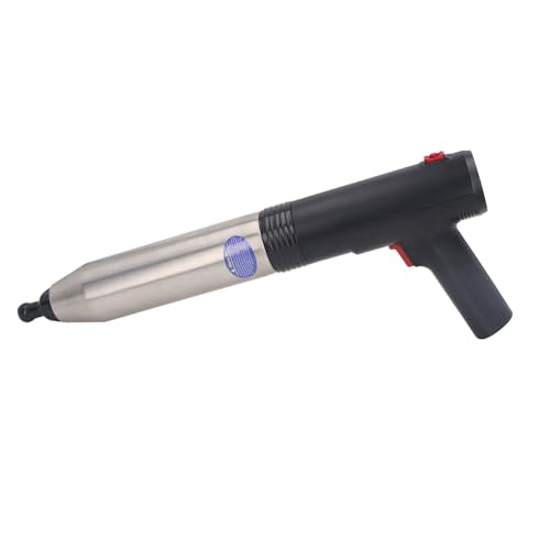 Juego destapacaños eléctrico ABS, color plateado, incluye batería de litio de 7,4 V y 1600 mAh, con alta presión y manómetro visual integrado, enchufe estadounidense de 100-240 V miniatura 2