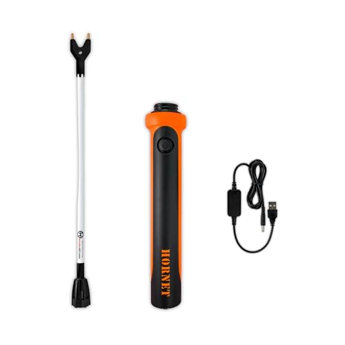 HerculesAG Hornet 2600 Rechargeable Livestock Cattle Prod - Rugged Sealed Handle Flexible Shaft Water Repellent Impact Resistant Lightweight Cattle Livestock Prod (37)