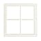 Small Window 2 Pack Shed Window 12" W X 16" H, White