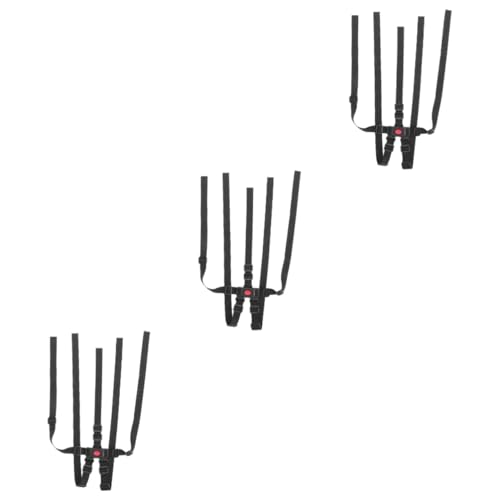 ERINGOGO 3 Pcs 5-Point Harness Clip Covers Boys and Girls Safety Strap for Stroller Pushchair Car Seat