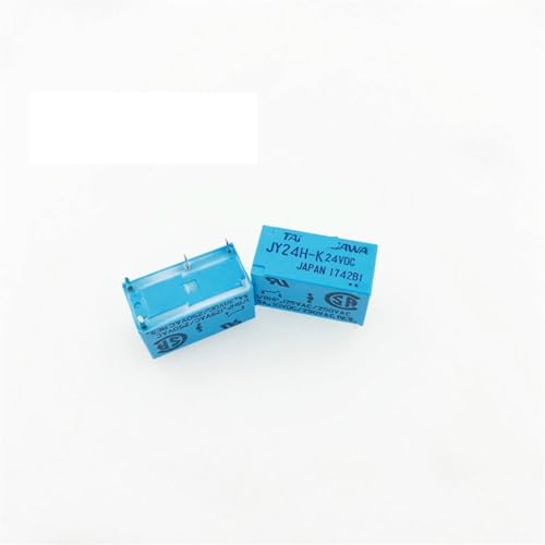 Relé de señal RY24W-K DPDT con contactos de alta precisión 24V 5 piezas 6