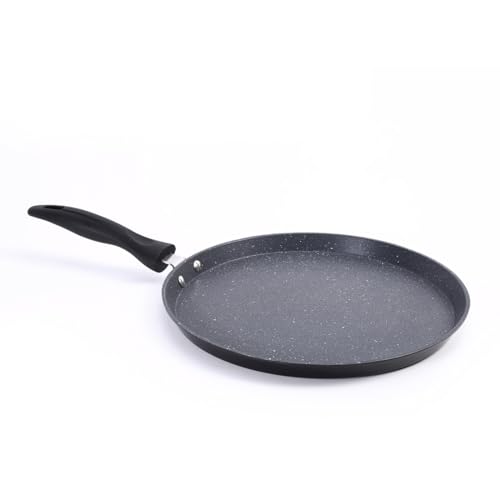 Wonderchef Duralite Die-cast 28 cm Dosa Tawa | 5 Layer Healthy Duramax Non-Stick Coating | Soft...