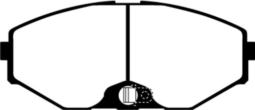 EBC Brakes Redstuff 3000 Series Sport Brake Pad Set DP31471C to Fit INFINITI,NISSAN