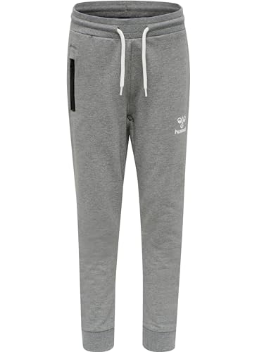 hummel Unisex Kinder Hmlon Pants, Medium Melange, 128 EU