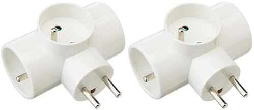 Multiprise Murale 3 Prises Ou Triplite Verticale Blanc LEGRAND