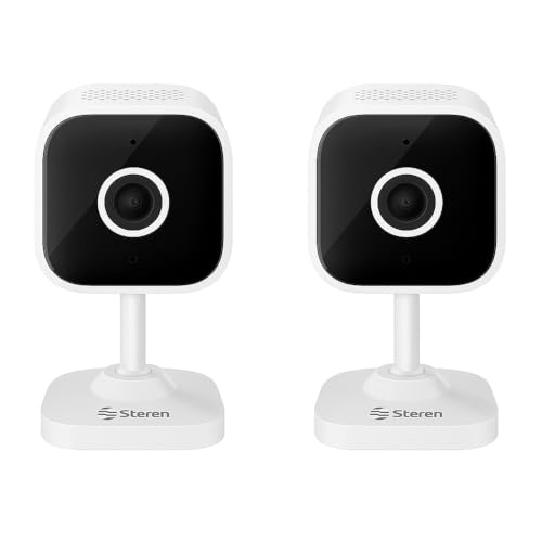El Mejor Listado de Camaras de Vigilancia Steren - 5 favoritos. 40 STEREN 2 cámaras de Seguridad Wi-Fi 3 Mpx Fija
