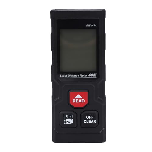 ZAICOLER Medidor Láser de Mano para Aficionados Al Bricolaje y Profesionales de la Construcción Cálculo Instantáneo Preciso Distancia áRea Volumen áNgulo Precisión ±2MM (SW-MT4 (medición de 0,05 ~