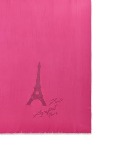 KARL LAGERFELD womens Karl in Paris Studded Lightweight Pashmina4