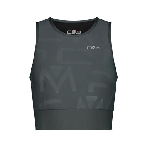 CMP Femme Print Top débardeur imprimé col rond pour le sport et l'été
